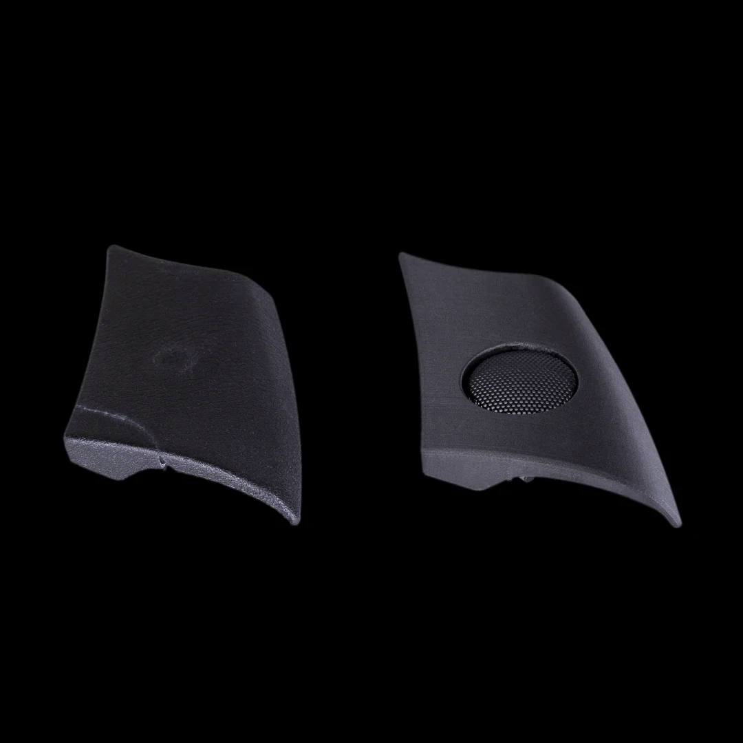 Confronto originale vs pezzo in stampa 3D/Manifattura Additiva di mascherina cruscotto Opel Calibra 1991
